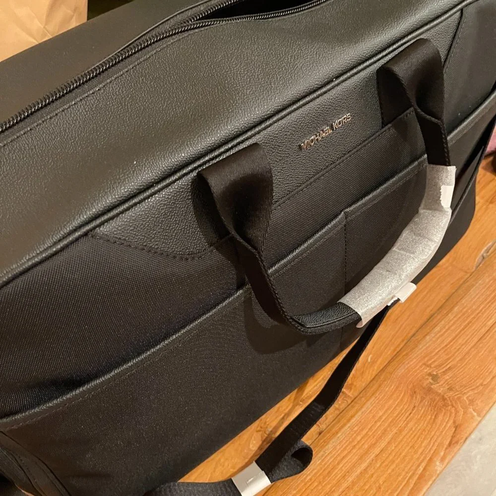 Michael Kors 24 hour duffle weekender bag, Black